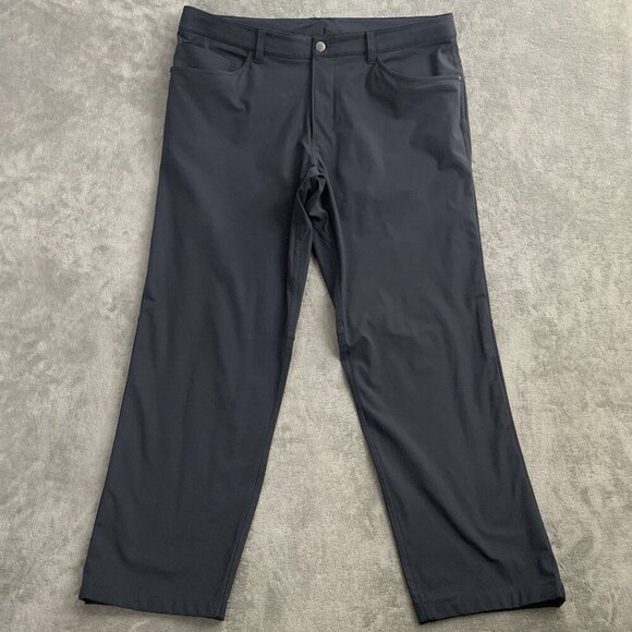 Lululemon ABC Pants Mens 38x29” Gray Trouser Warpstreme Stretch Golf Casual Work - Picture 13 of 14